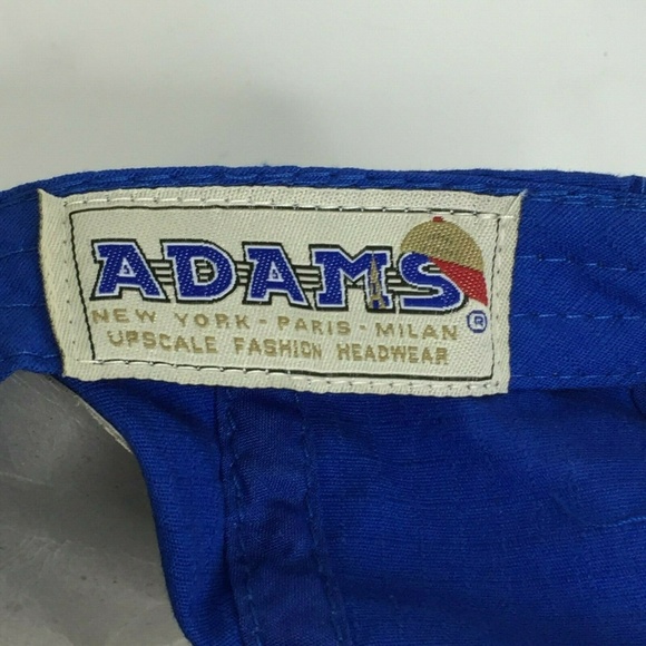 Adams Heavily Distressed Visor Buckle Strap Hat - Picture 8 of 8
